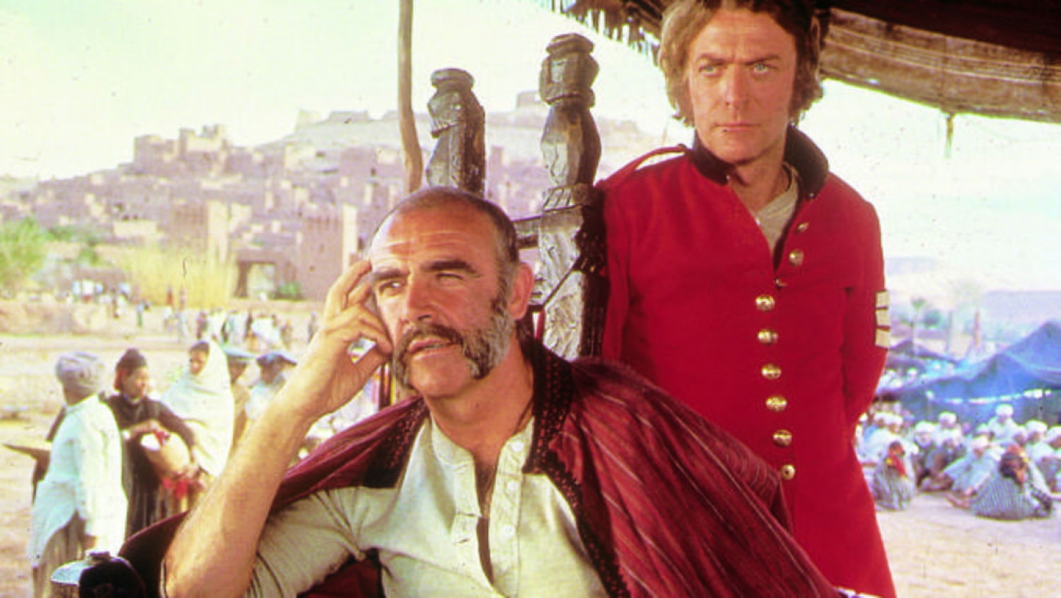 Michael Caine en 'El hombre que pudo reinar'