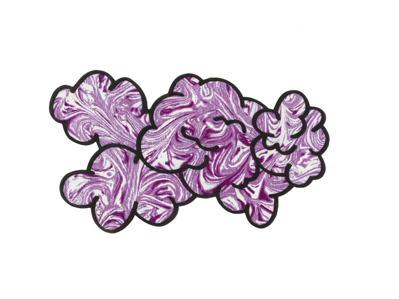 Colección alfombras-tapiz Venus Power de Patricia Urquiola, para CC-Tapis. Inspirada en el arte graffitero estilo bubble (pompa), son anudadas a mano por artesanos tibetanos