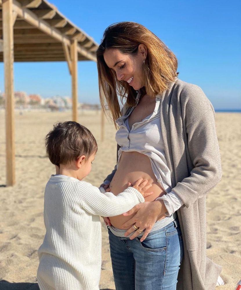 Ona Carbonell ha anunciado con esta foto que Kai va a tener un hermanito