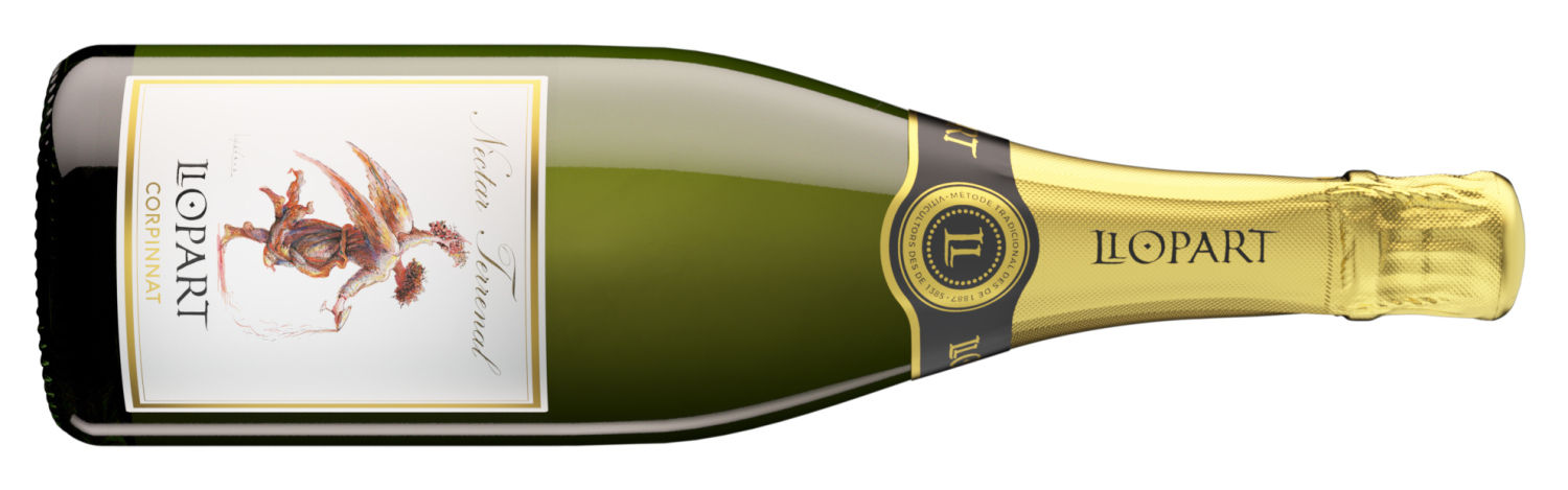 Llopart Nèctar Terrenal 2019 laborado con xarel·lo y parellada al 50%, este corpinnat estrena imagen. Con más de 20 meses de crianza y 39 gr de azúcar por litro, no es empalagoso. La casa  quiere “dignificar y recuperar el mítico vino de postre con burbujas”. 12,95 euros