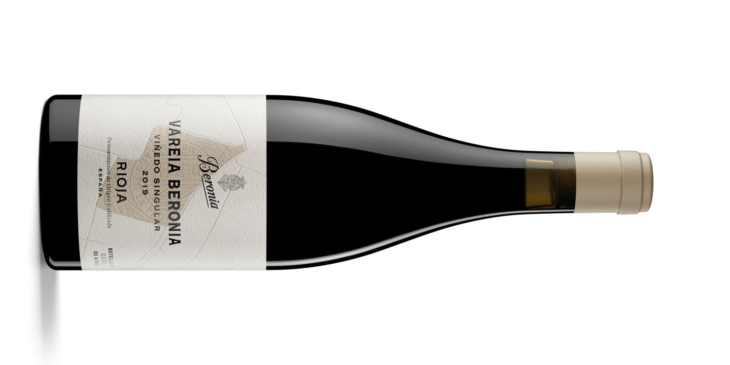 Vareia Beronia 2019 DOC LA RIOJA 70 euro: Vareia Beronia 2019 es un tempranillo de un viñedo plantado en Ollauri en 1950. Es el primer Viñedo Singular de esta bodega de la DO Calificada Rioja, del grupo González Byass. Afirman que ha sido elaborado “para recordar, sorprender y compartir con amigos”.