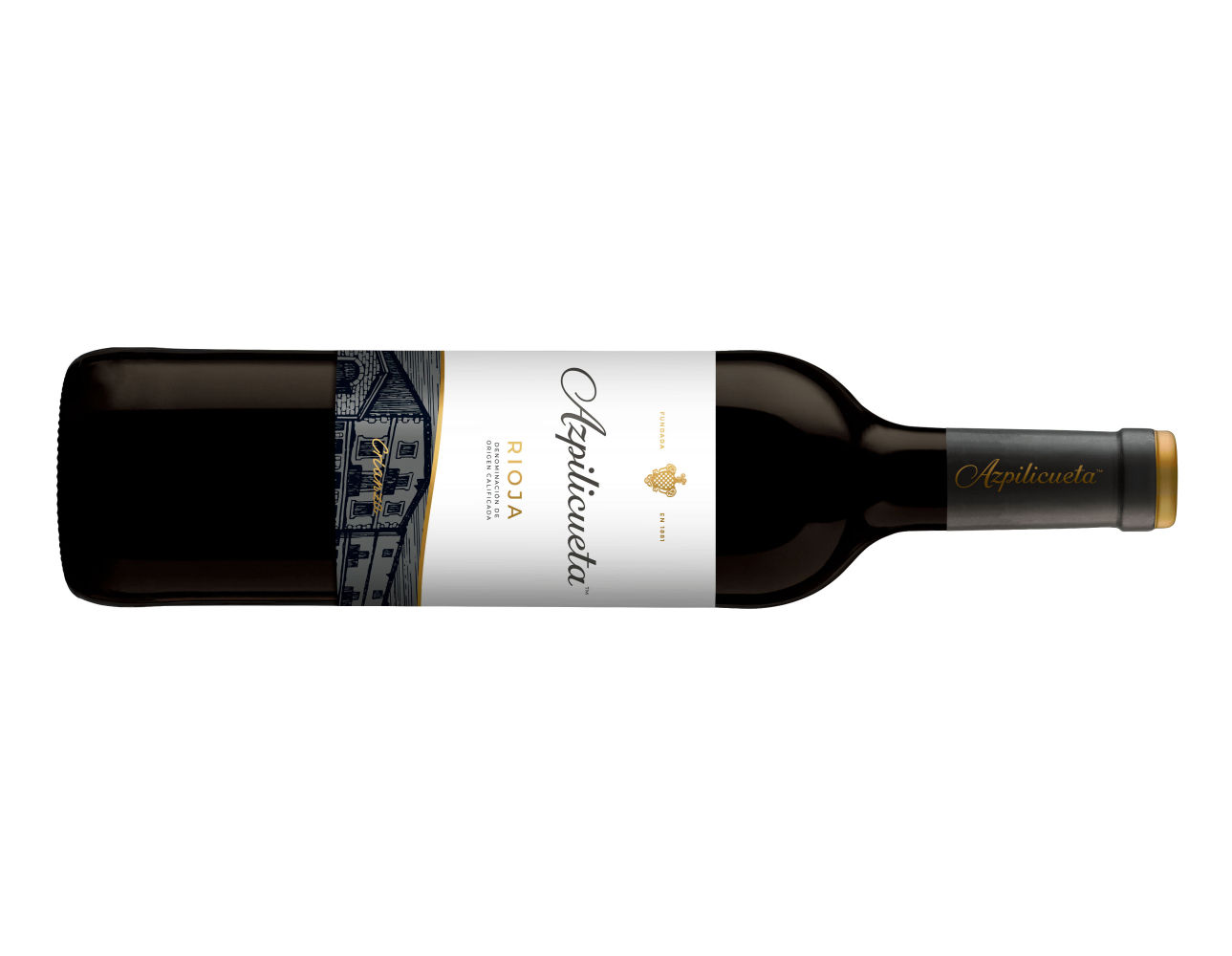 Azpilicueta Crianza 2019 DOC LA RIOJA 8,76 euros: Elaborado con las variedades tempranillo (85%), graciano (10%) y mazuelo (5%). Criado durante 12 meses en roble francés y americano. DO Calificada Rioja centrado en la fruta, con notas de tostados, vainillas, coco y especias. Acaba de estrenar packaging.