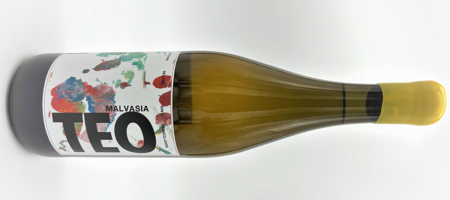 Teo Malvasía 2021 DO ALICANTE 11,50 euros: Singular pero escasa malvasía natural de la DOP Alicante fruto de un viejo viñedo de 60 años que iba a ser arrancado y que ha salvado la pequeña bodega Shukhrat Khakimov & Viticultores (WinexFood). Se cultiva siguiendo los preceptos de la agricultura biodinámica