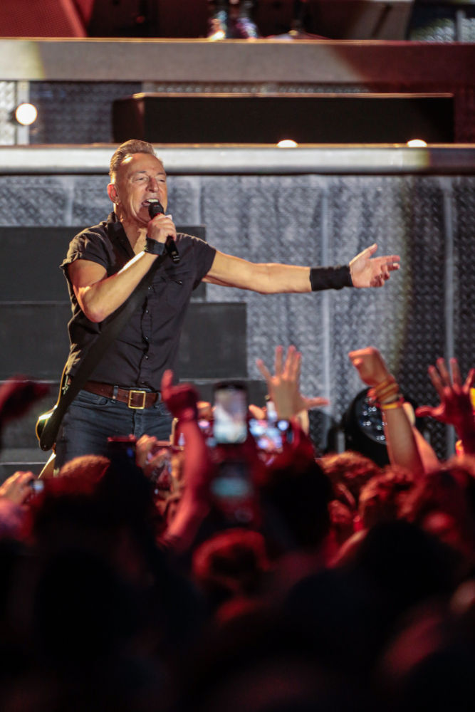 Primer concierto de la gira Europea de Springsteen