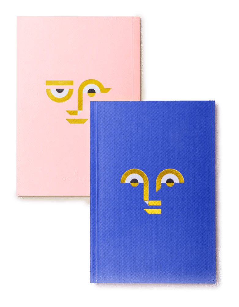 Homenaje a la mitología, lo scuadernos Janus&Apollo invitan a lacreatividad con una encuadernación que permite abrirlos sin forzar el lomo