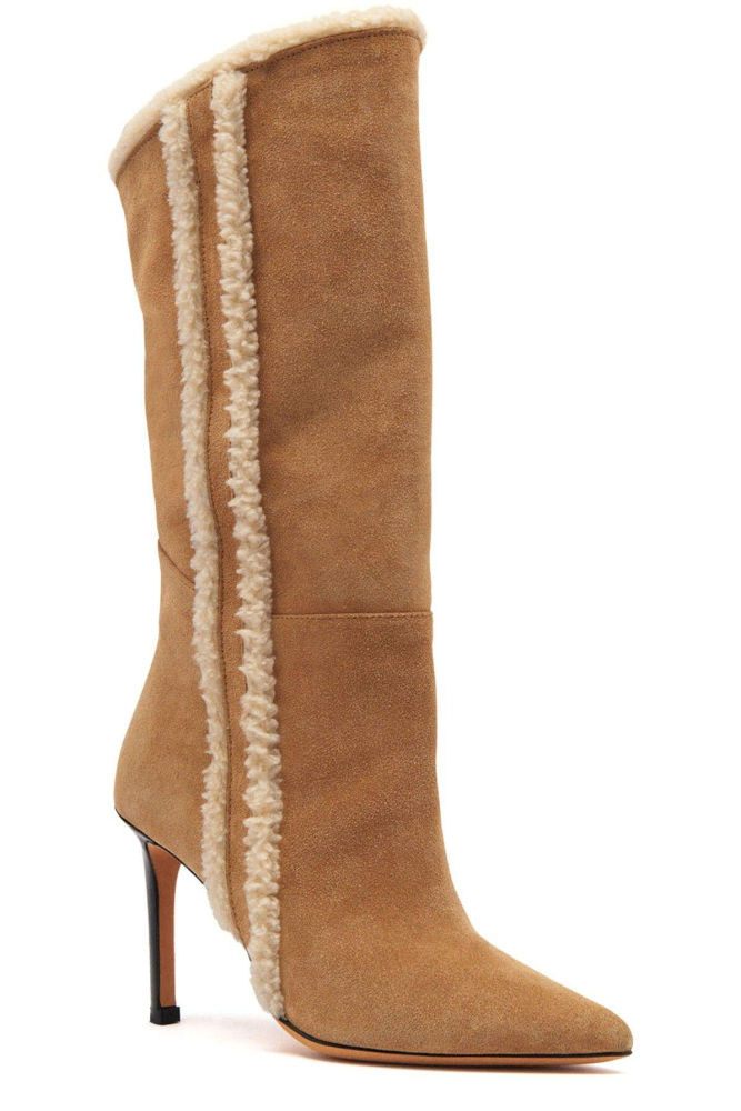 El pelo y el borreguillo forman parte del imaginario estético de los años setenta y de la nueva colección de la marca