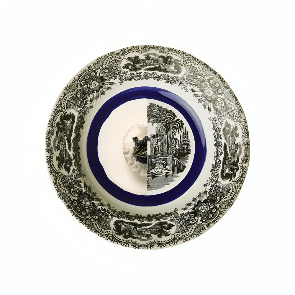 La nueva propuesta del estudio de Aaron Stewart y Fernando Rodríguez es la tiñe con trazos en azul o amarillo que enmarcan la imagen central