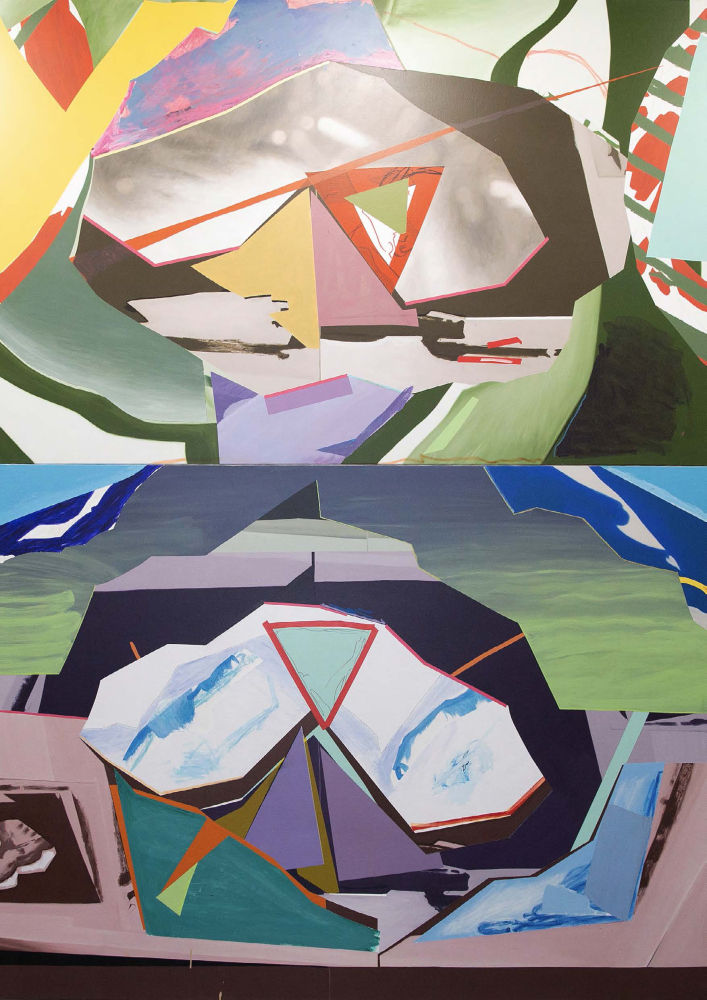 Es diseñadora de joyas, pero lo que más le apasiona es descubrir y crear vínculos con artistas. Por eso Catalina D'Anglade creó en el 2017 el premio que lleva su nombre y se entrega en el marco de la feria Arco. La ganadora más reciente es Susana Solano, que podrá desarrollar un proyecto inédito. Como en su día hizo Luis Gordillo, que tras ganar la tercera edición con 'Paisajes por placas' (en la foto) se decantó por unos azulejos dibujados