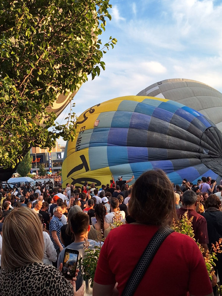 Expectación en el European Balloon Festival.