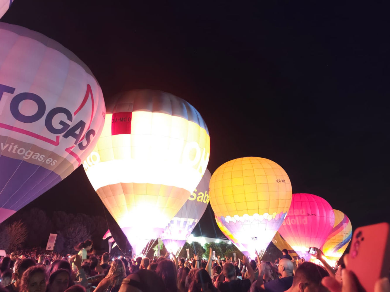 Night Glow de la European Balloon Festival.