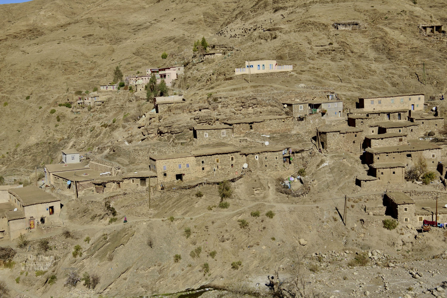 Casas del ksar de Ait Ben Haddou.