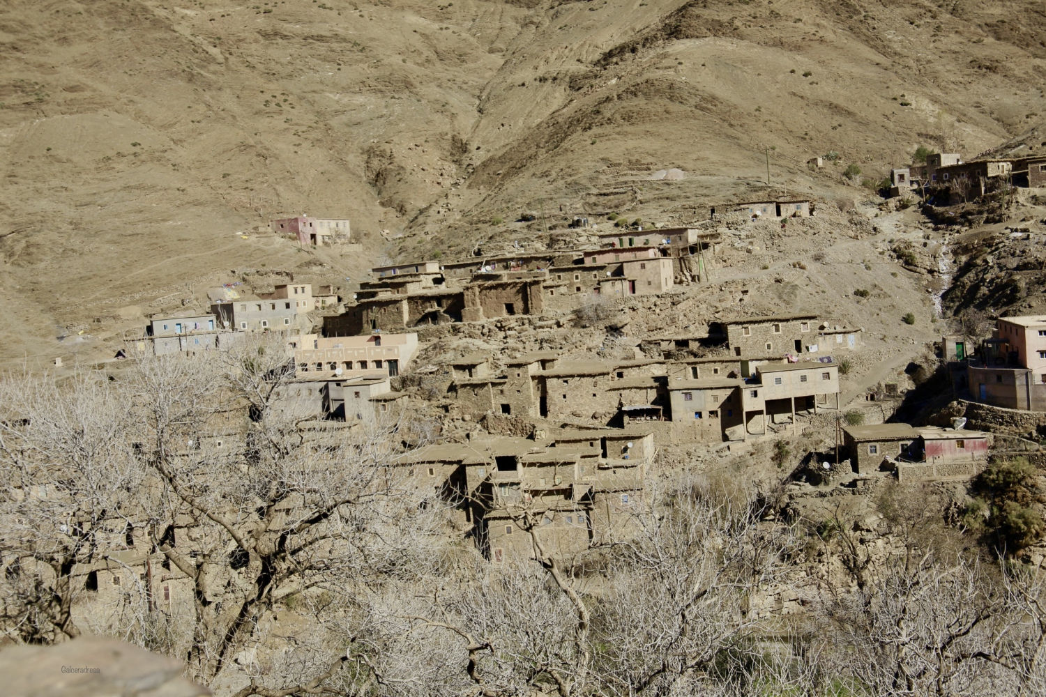 Panorámica del ksar de Ait Ben Haddou.