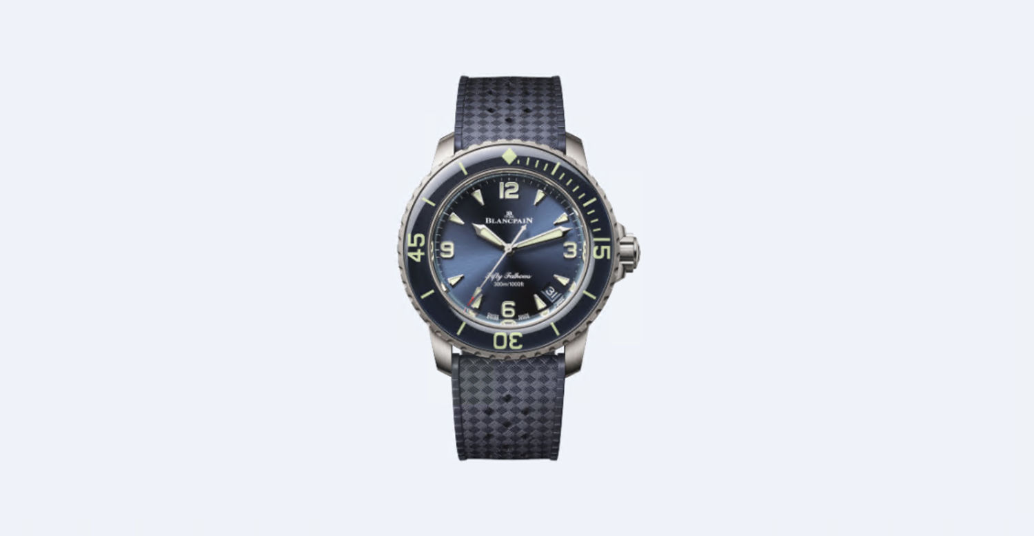 En 1953, Blancpain presentó el Fifty Fathoms, el primer y auténtico reloj de submarinismo, renovado, preciso y sorprendente cumplidos los 71 años