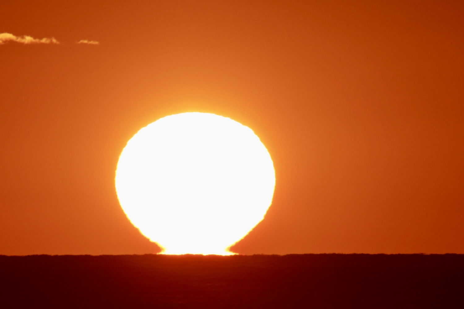 Efecto Omega en Calella de Palafrugell.
