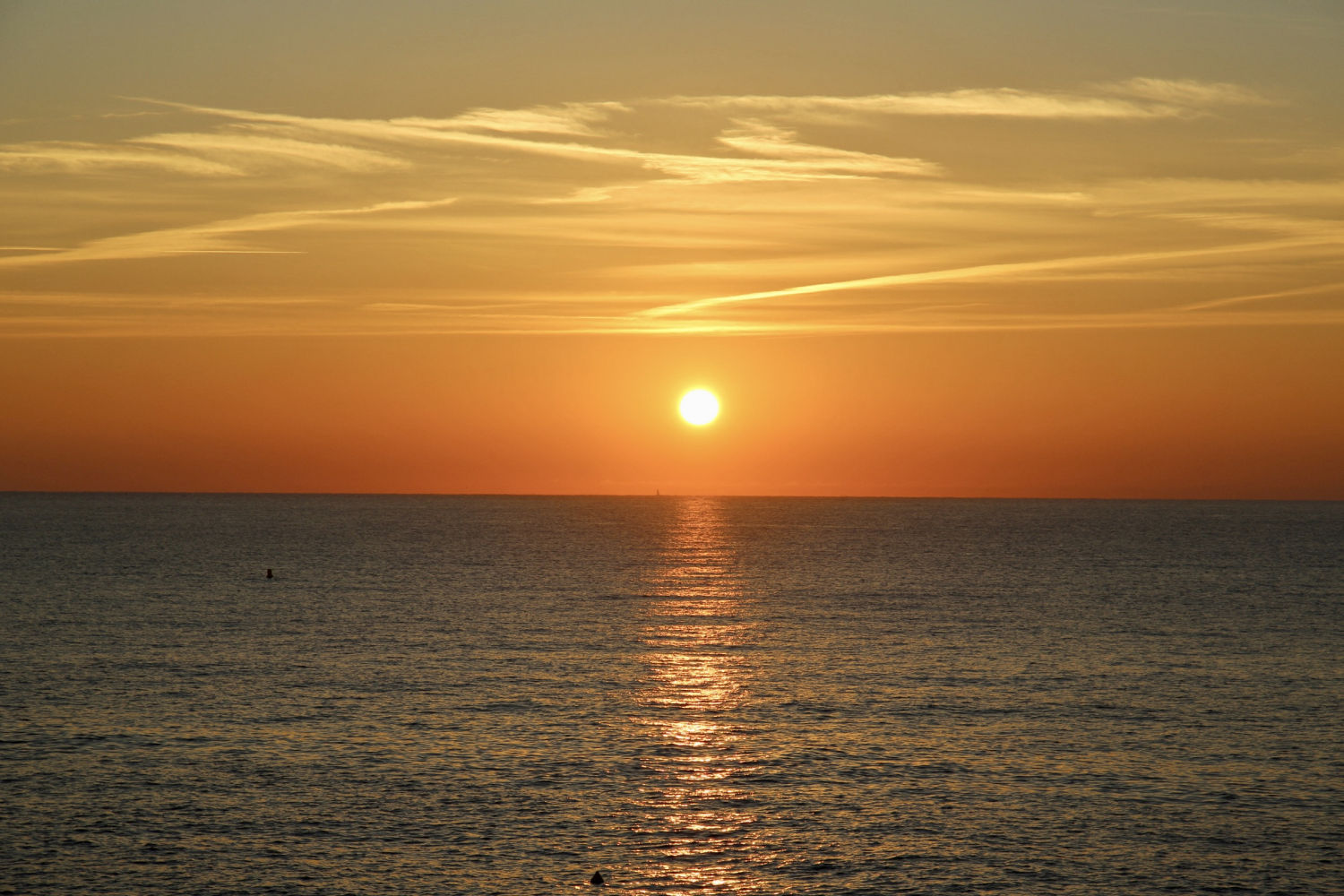 Pilar solar en Llafranc.