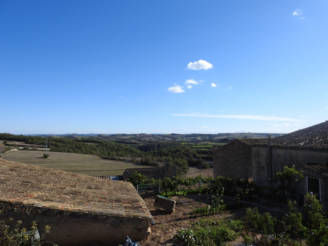 Paisaje del sur de la Tallada.