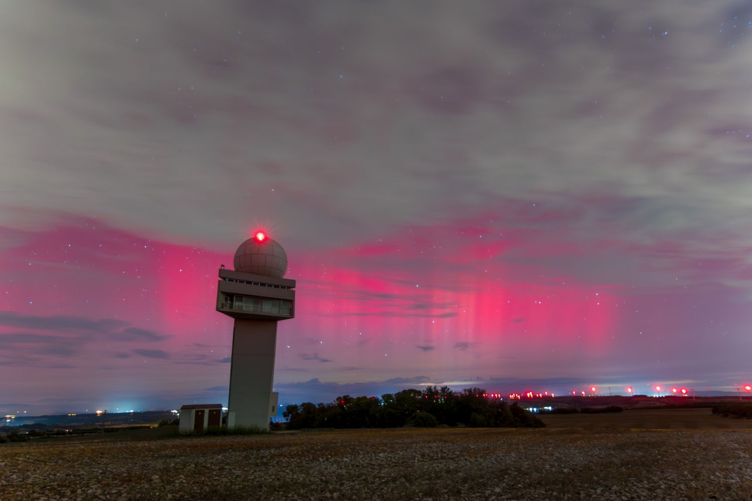 Auroras boreales en la Panadella.