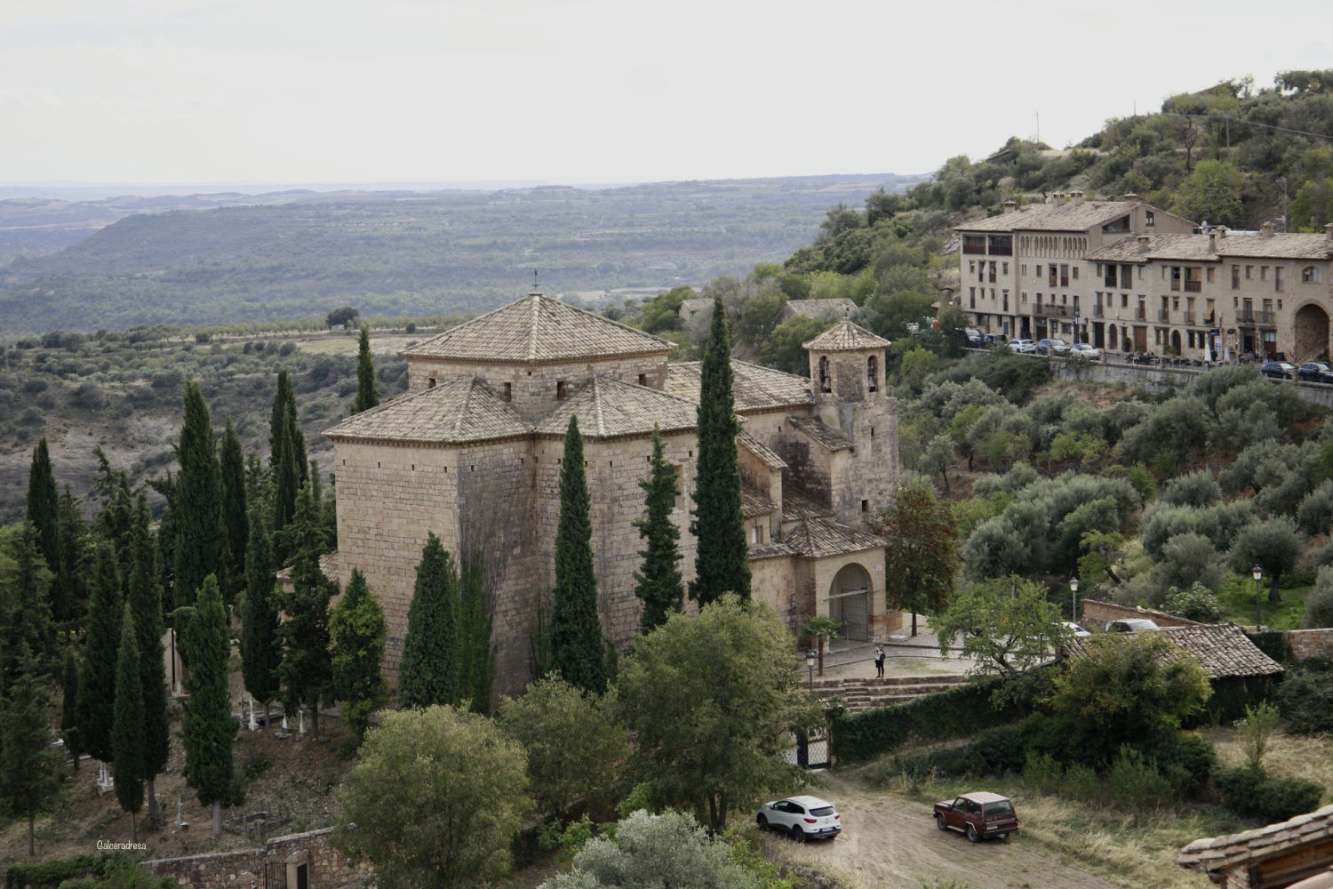Alquézar es rica en patrimonio histórico cultural.