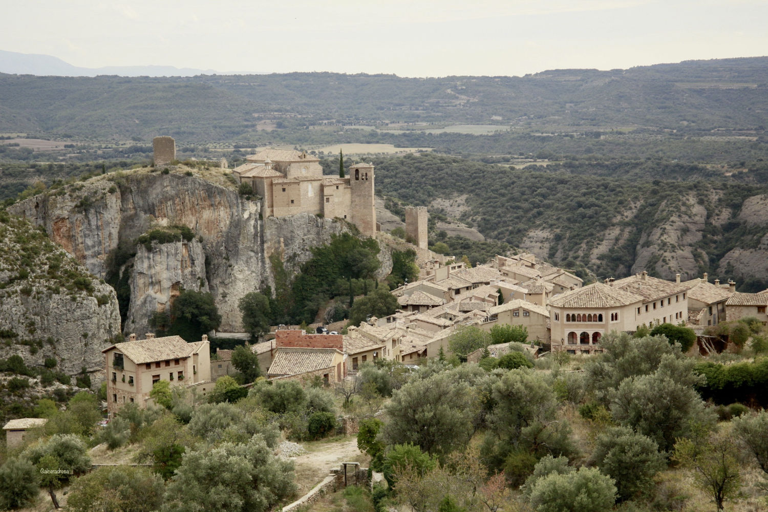 Panorámica de Alquézar.