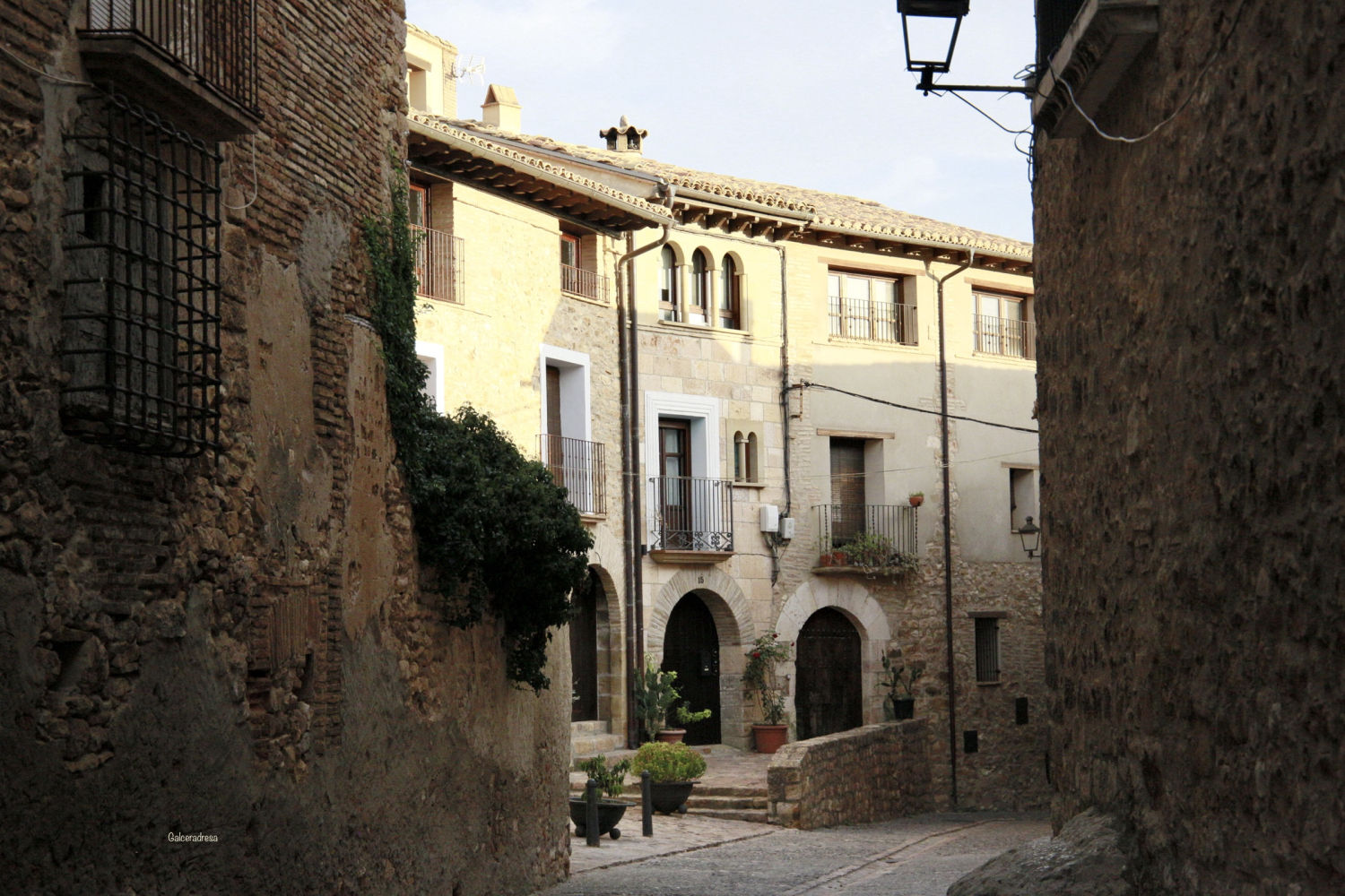 Paseando por Alquézar.