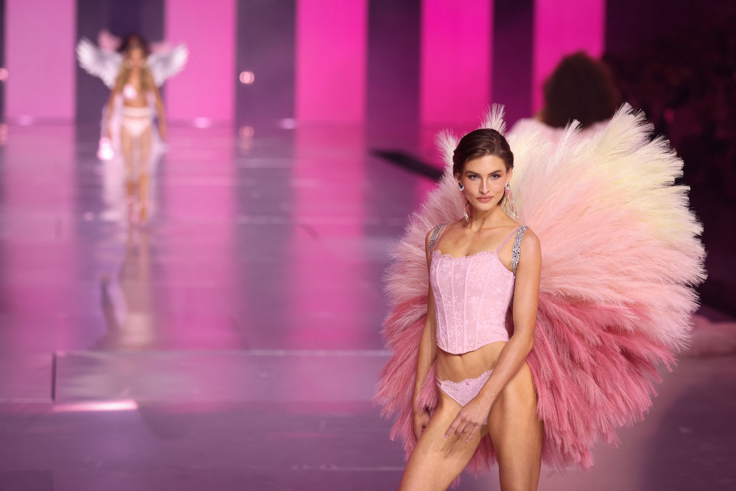 Grace Elizabeth en el Victoria's Secret Fashion Show