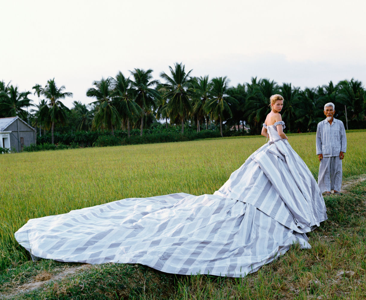 Kate Moss para la revista ‘Vogue’ en Vietnam en 1996
