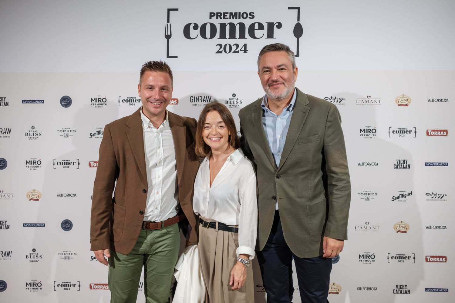 Víctor Herrero, Igone Bartumeu y Ferran Corbalán, de Royal Bliss