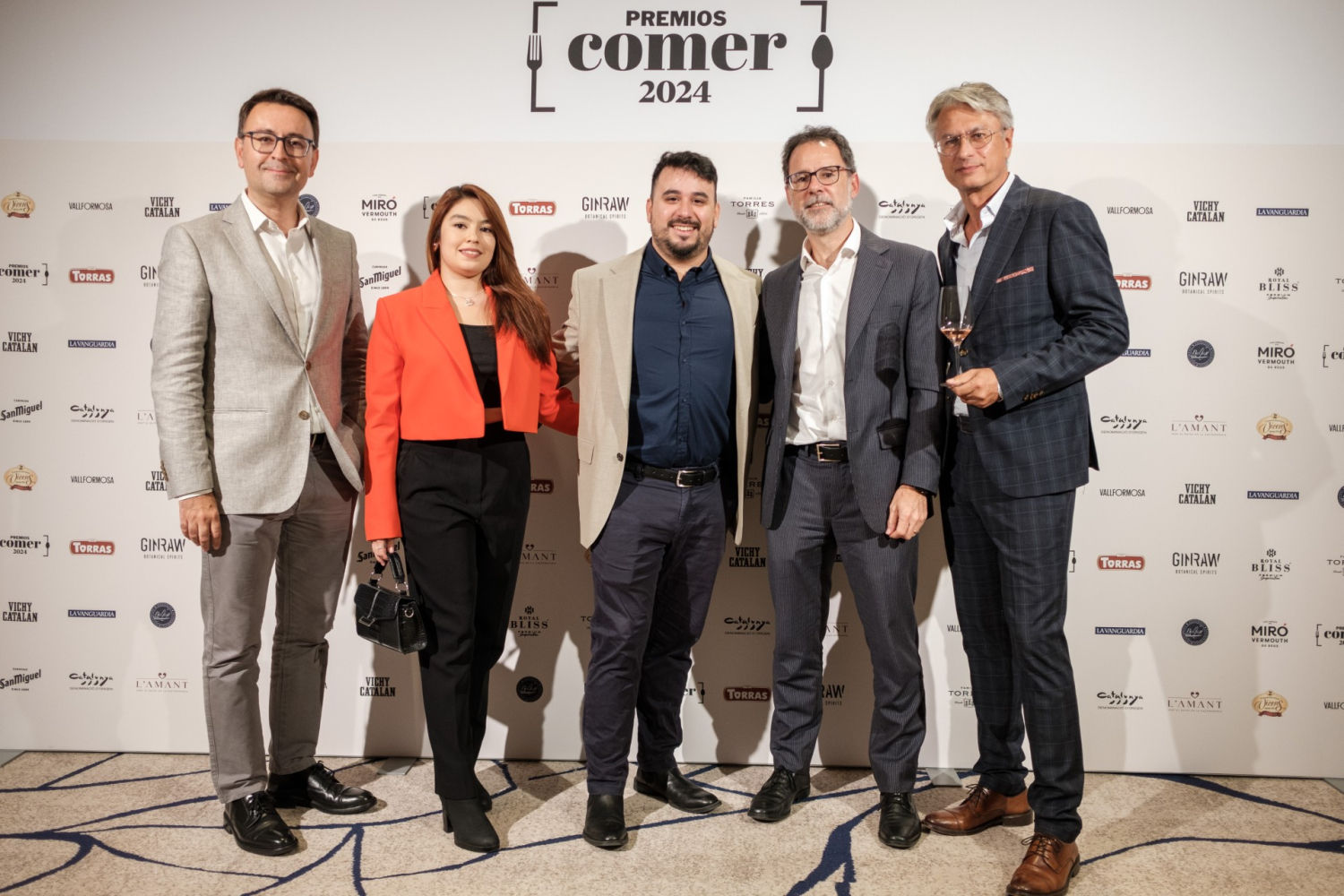 Juan Carlos Ruedas, Cristian Da Silva, Óscar Rodríguez y Lluís Tolosa