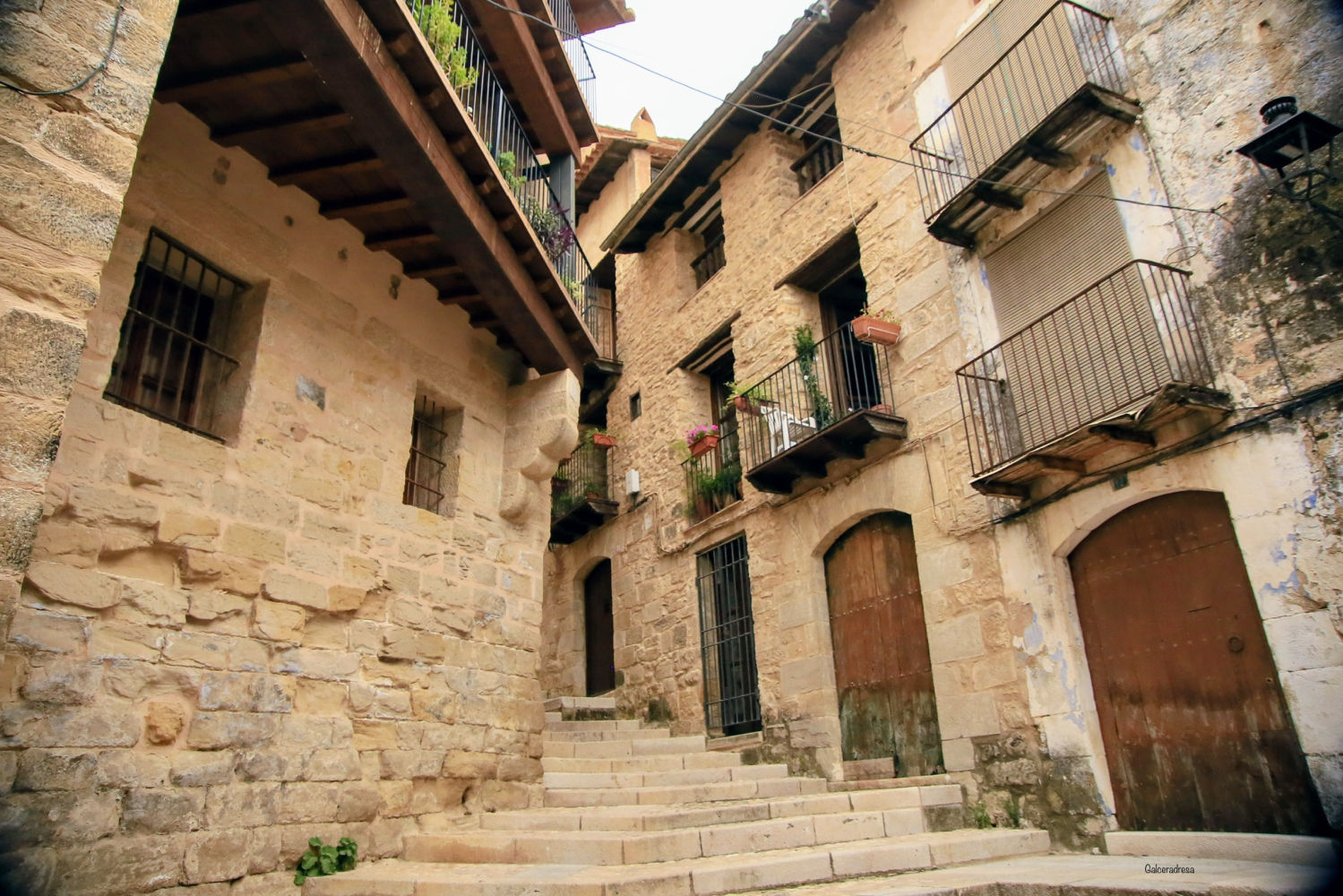 Balcones de Valderrobres.