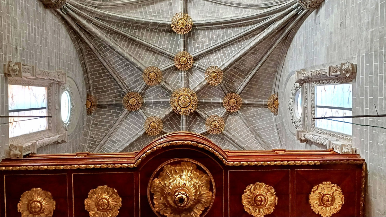 La catedral de Santa María de la Huerta está llena de detalles.