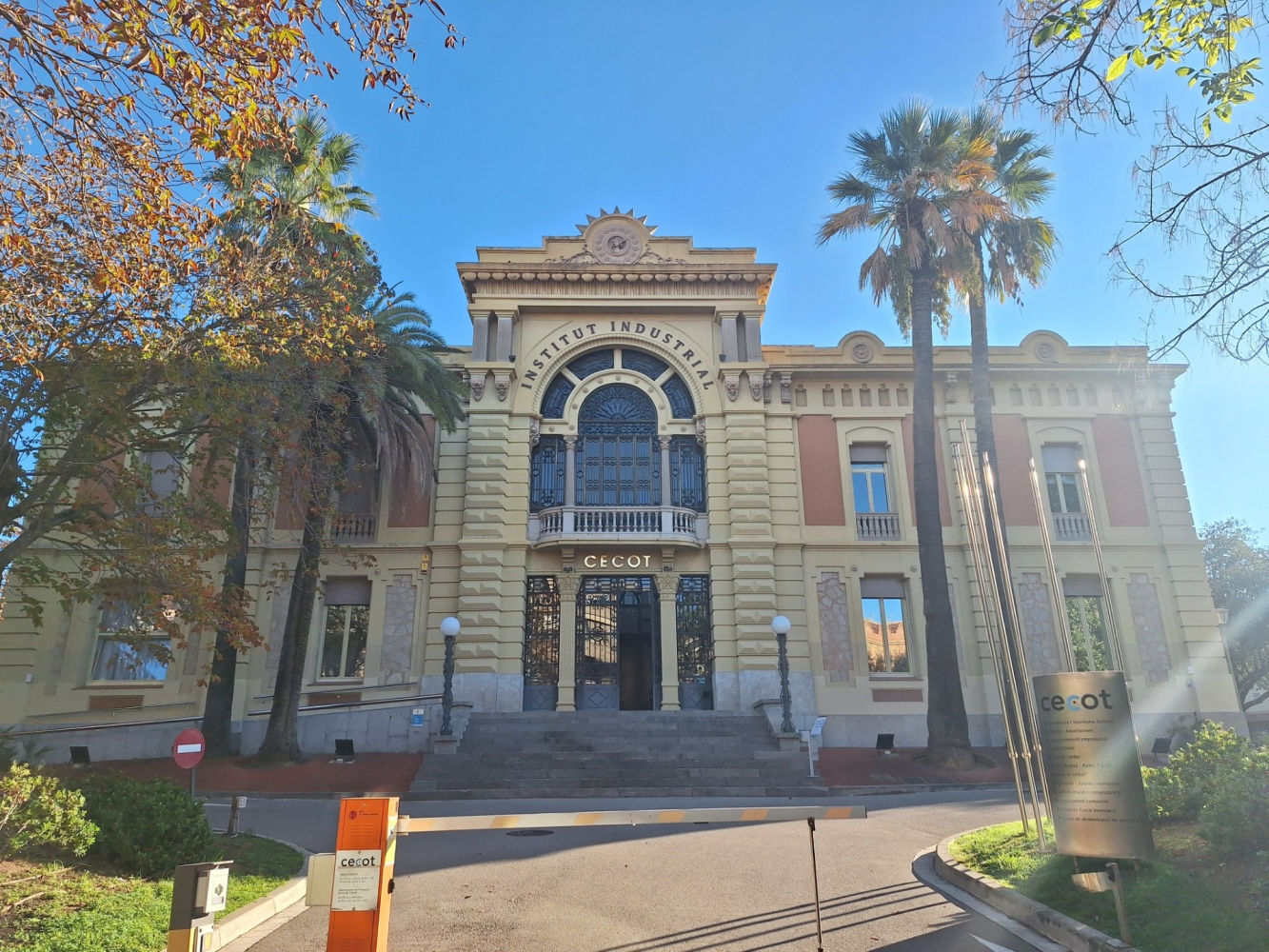 La antigua sede del Institut Industrial, central de la CECOT.