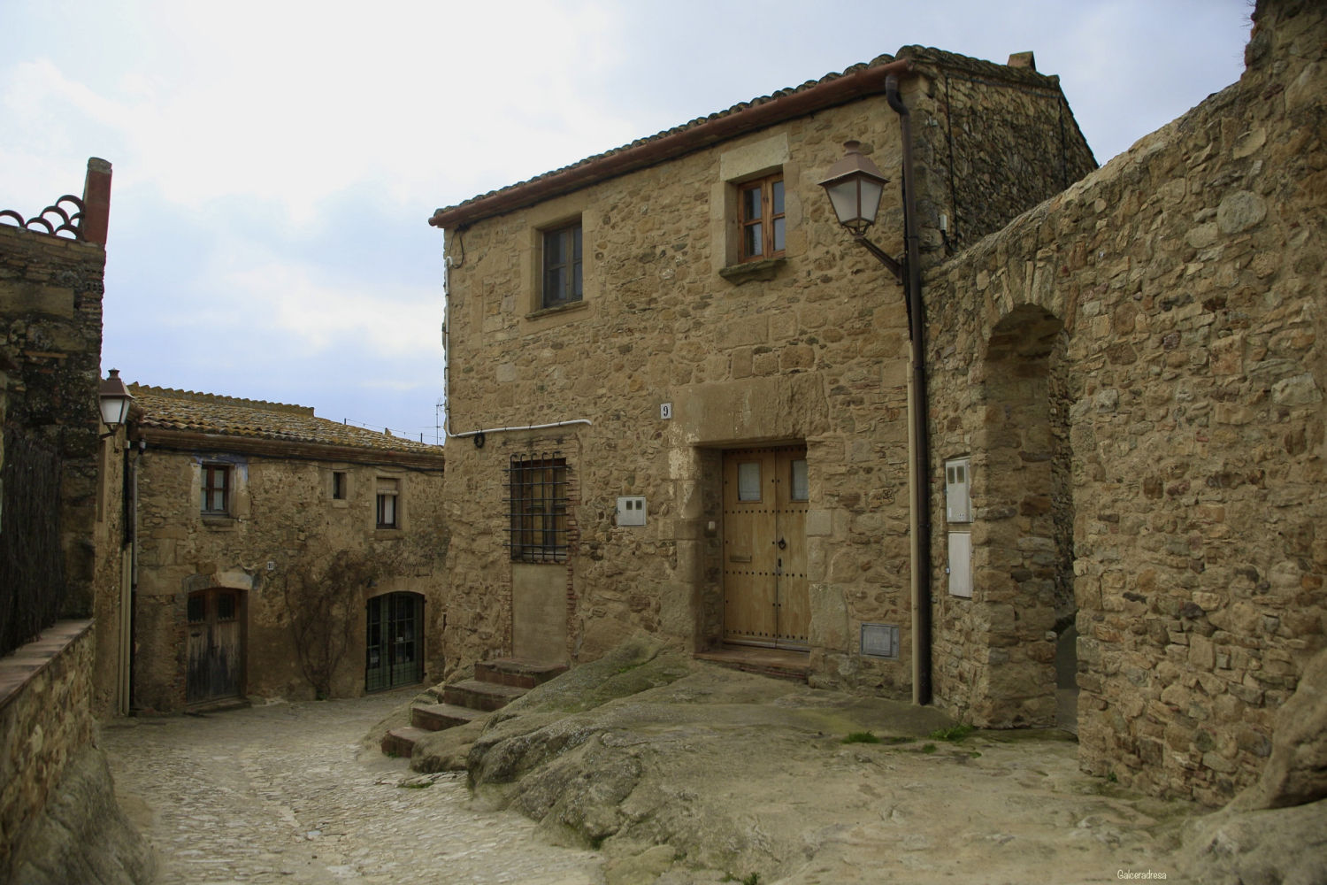 Casa típica de Peratallada.