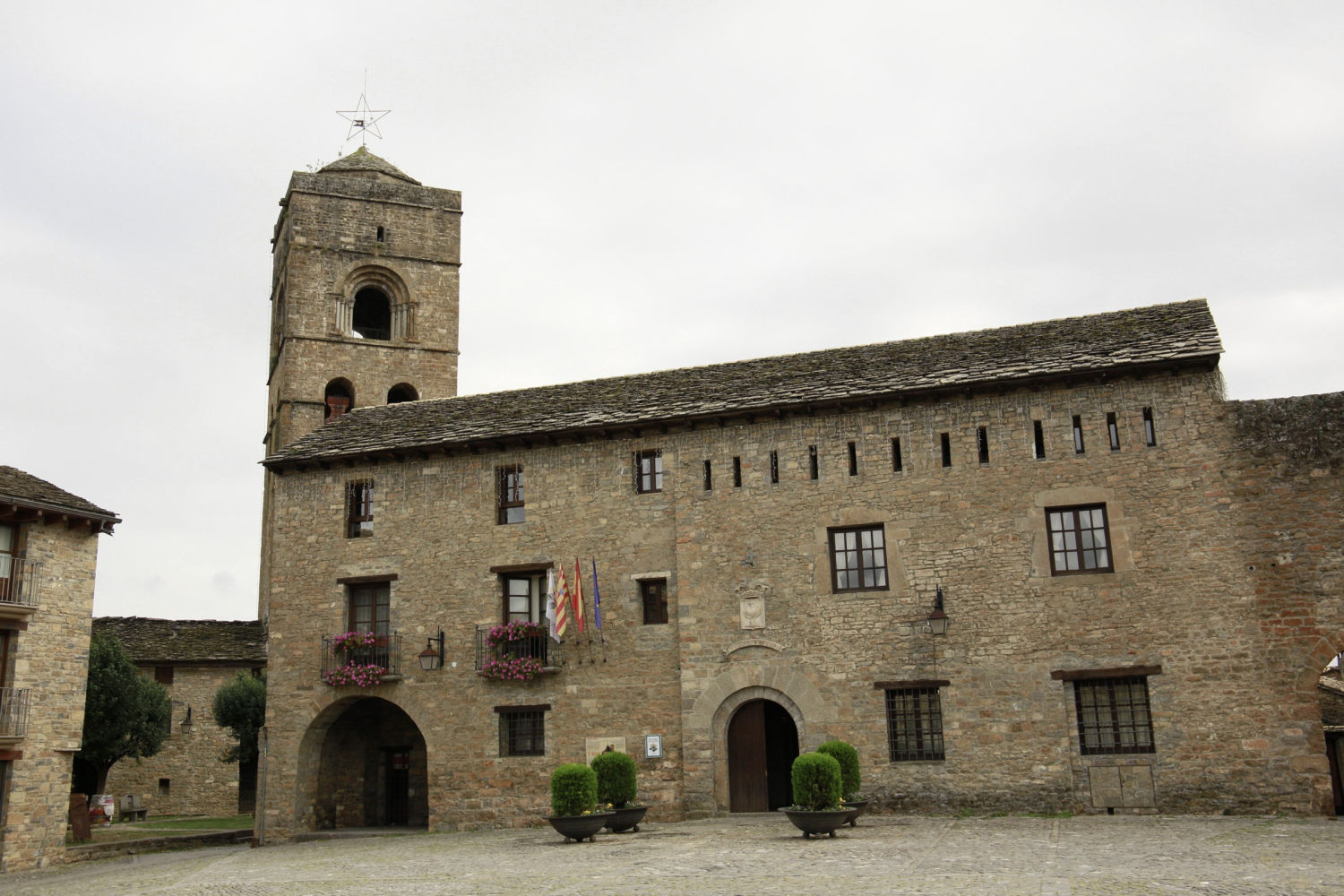 El corazón de Aínsa.