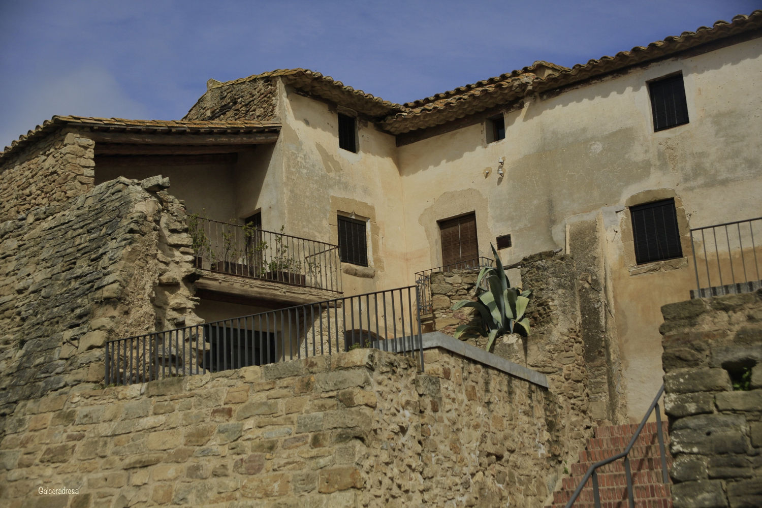 Arquitectura medieval de Ullastret.