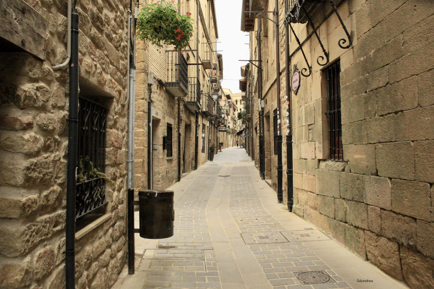 Trazado medieval de Laguardia.