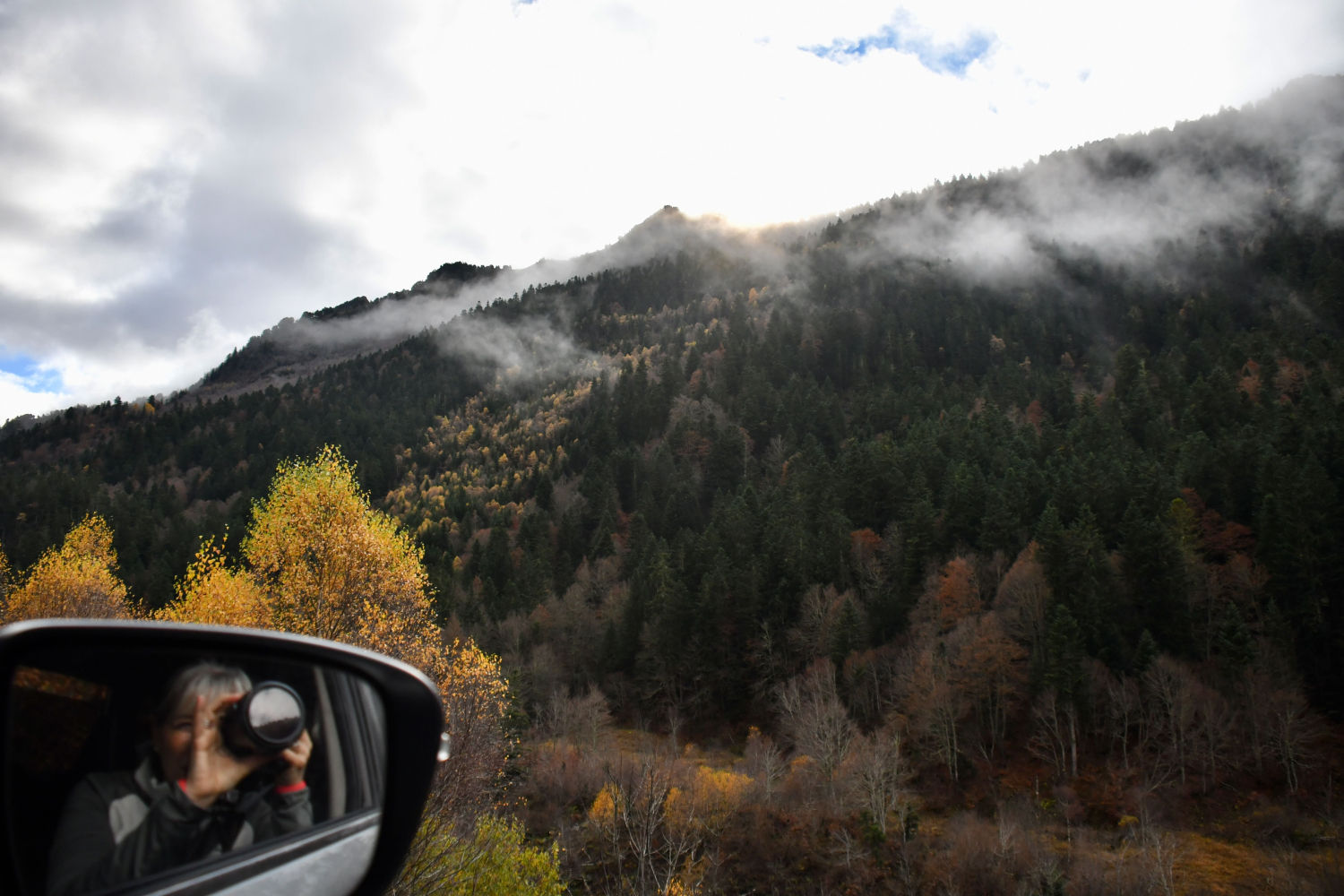 Retratando el otoño de la Vall d'Aran.