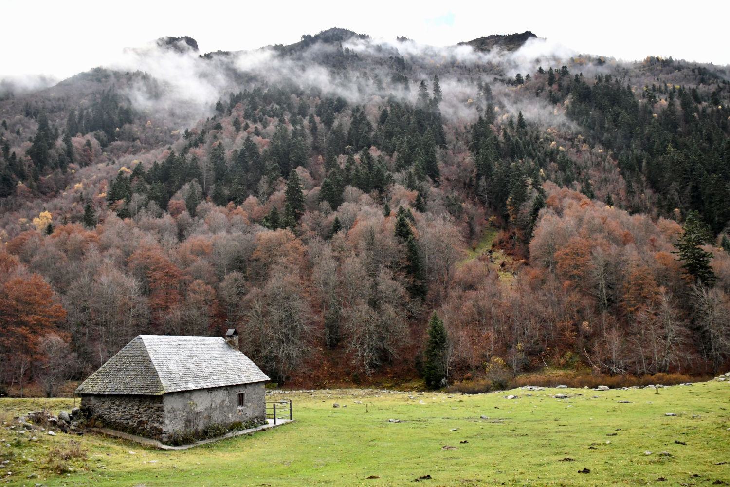 Casa de montaña en la Vall d'Aran.