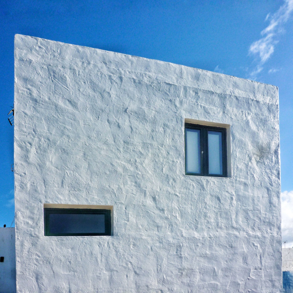 La blancura de las casas de Teguise.