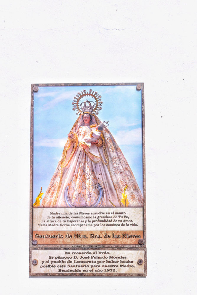 Virgen de las Nieves.