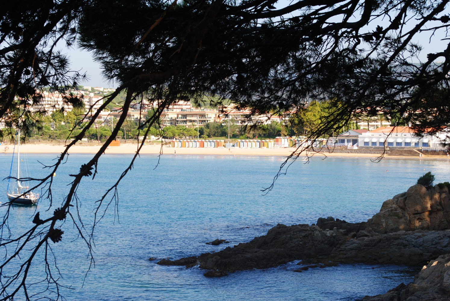Vista desde el Camino de Ronda de S'Agaró.