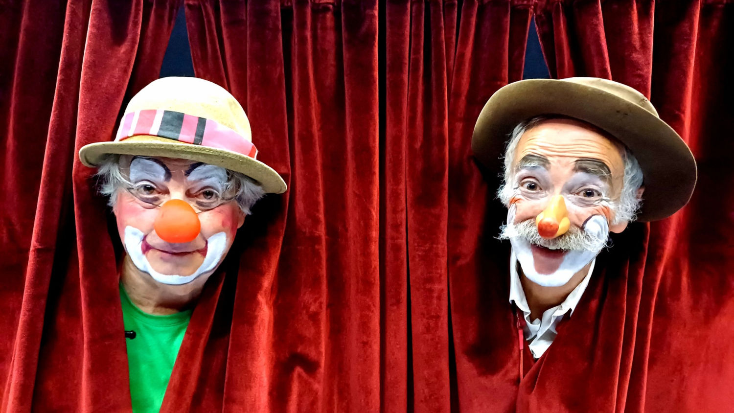 Los payasos Pep y Tinet.