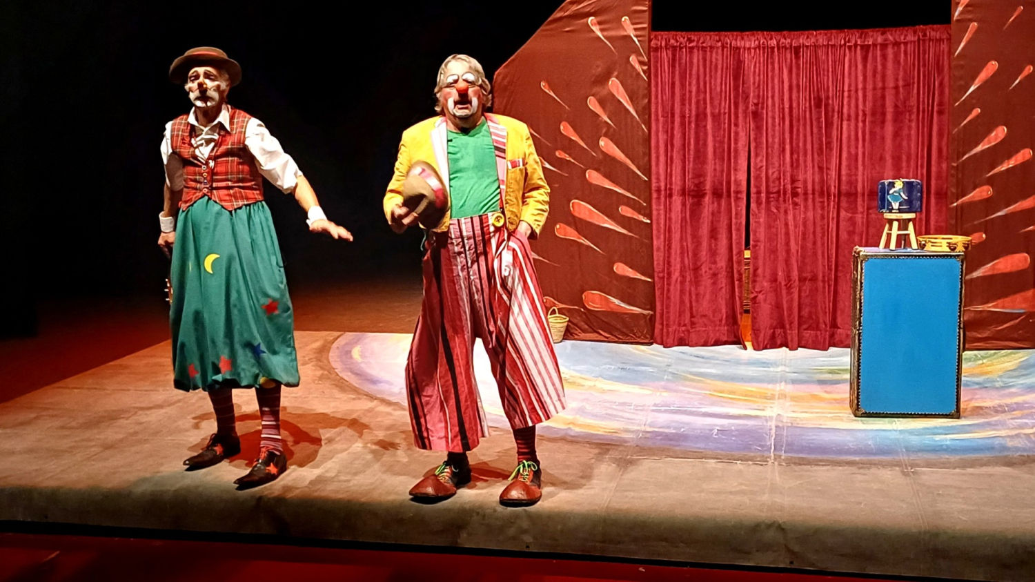 Los payasos Pep y Tinet.