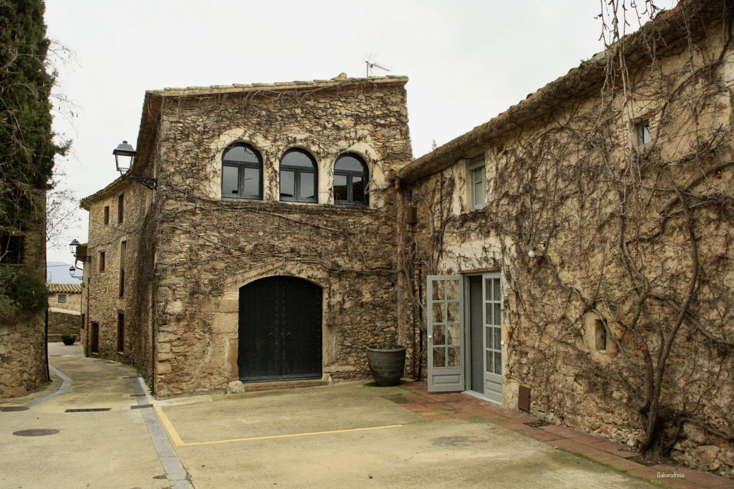 Fachadas con ramas en Torrent.