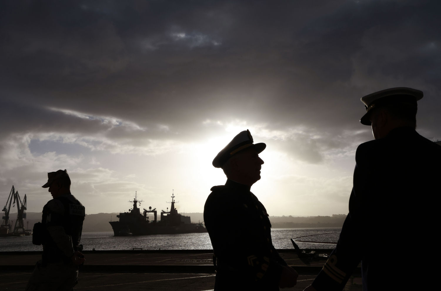 Llegada del Buque de Aprovisionamiento en Combate “Cantabria” (A-15) tras finalizar su integración en la agrupación permanente de la OTAN SNMG-2.