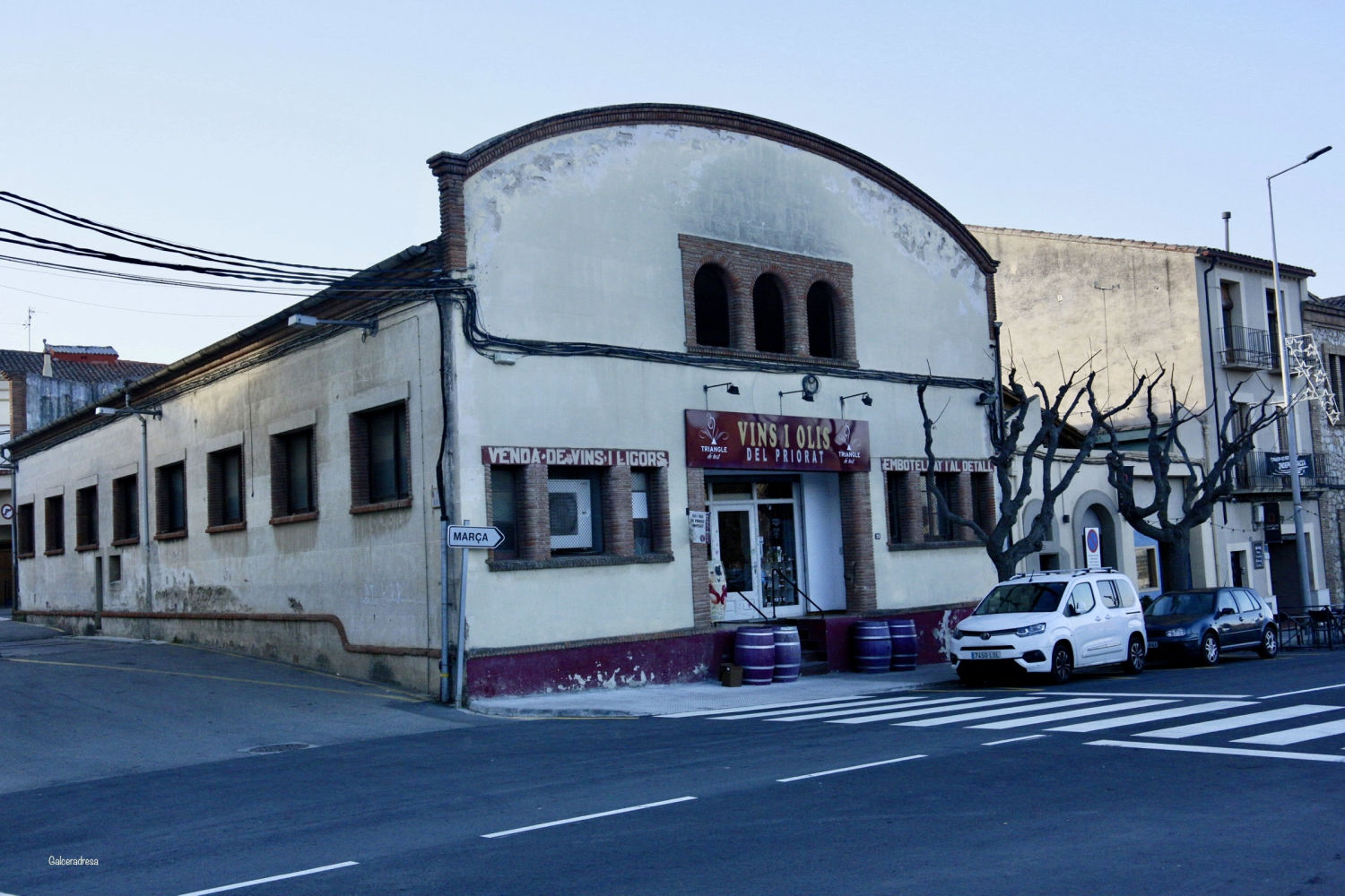 Venta de vinos en Falset.