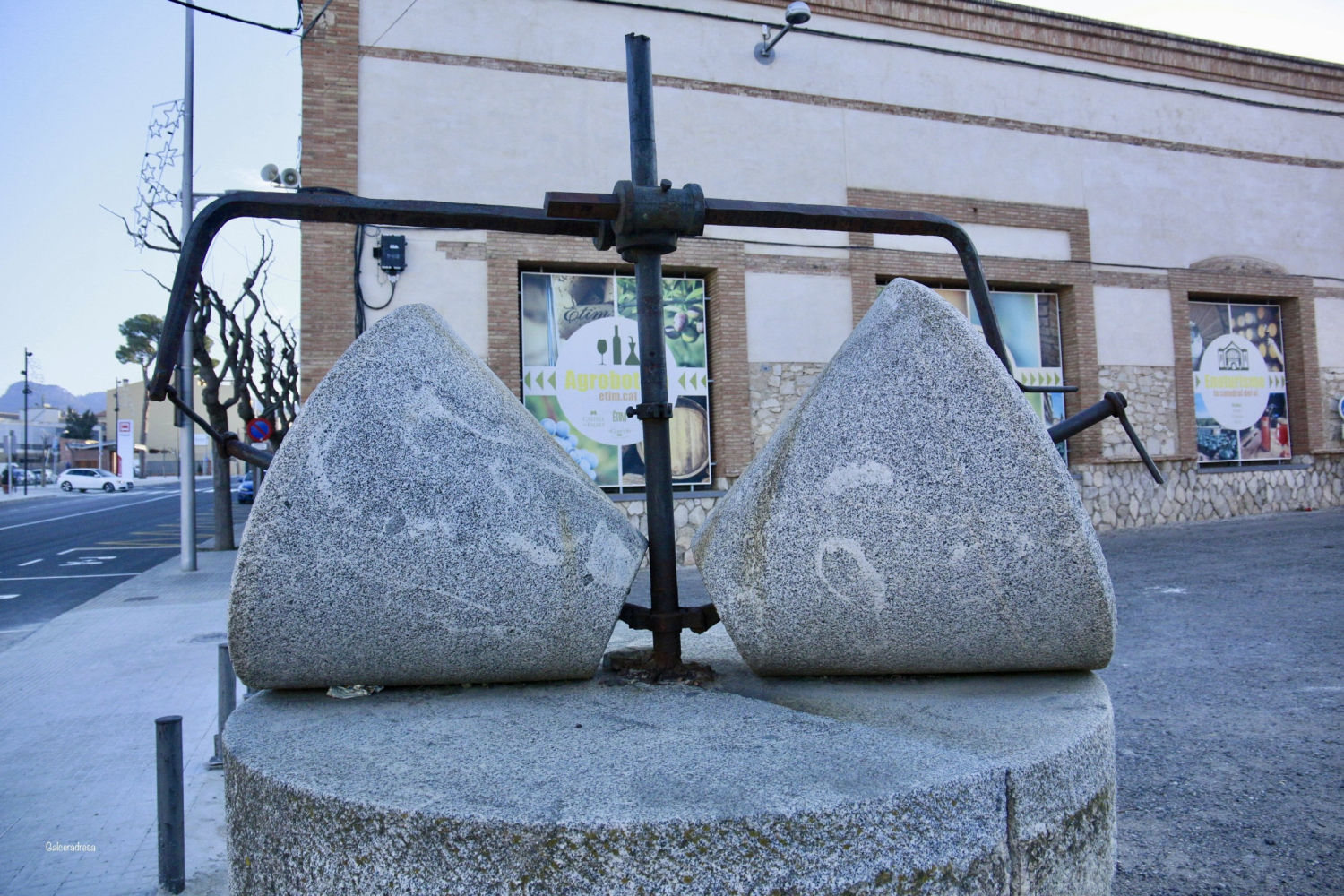 Detalle en la calle.