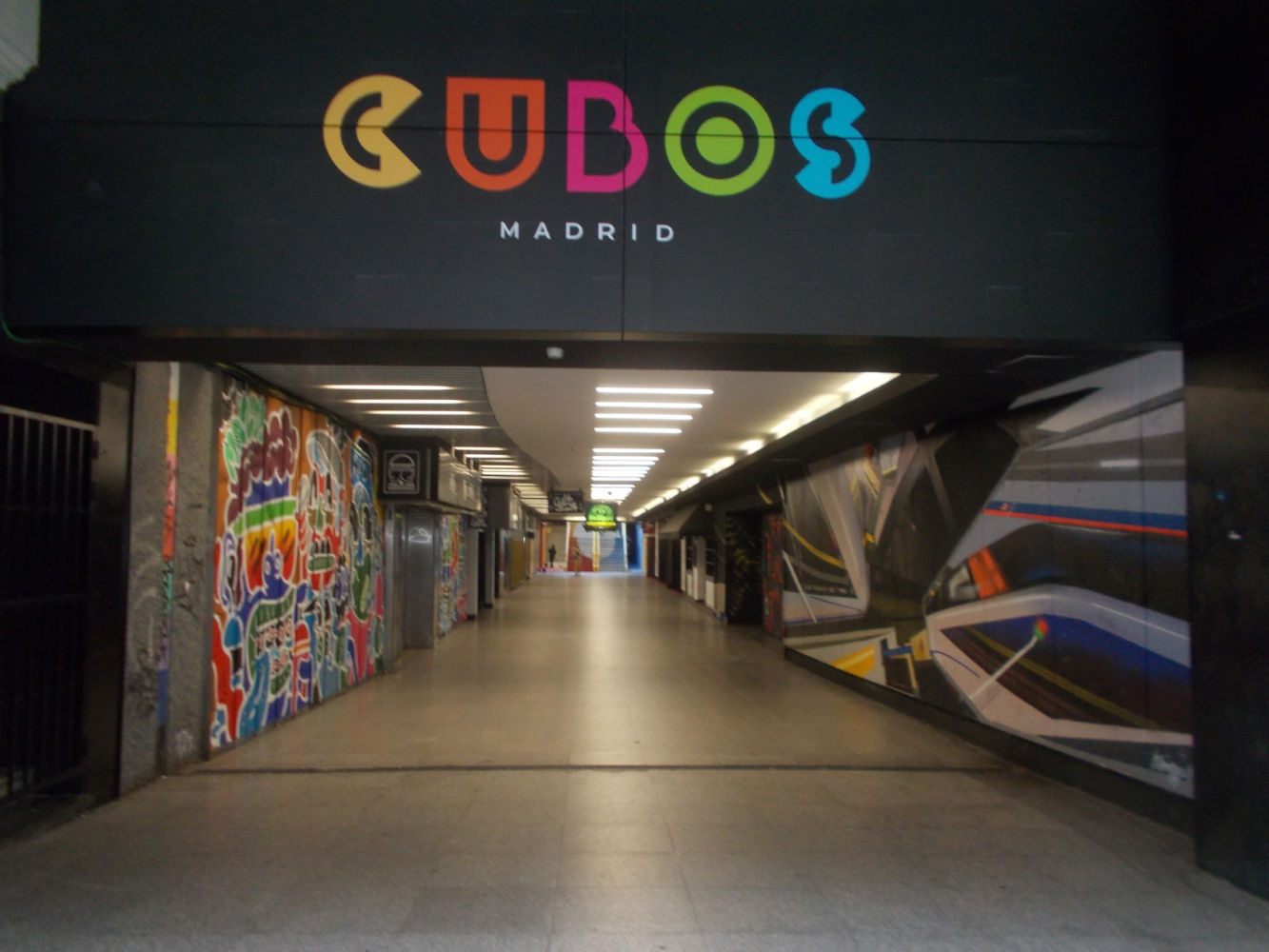 Acceso a Cubos Madrid.