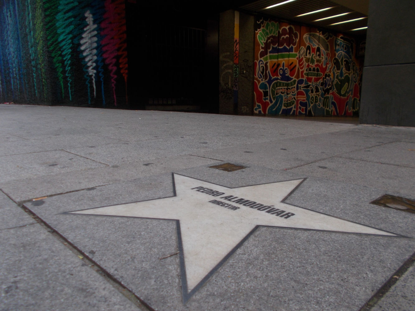 Paseo de la Fama del Cine español.