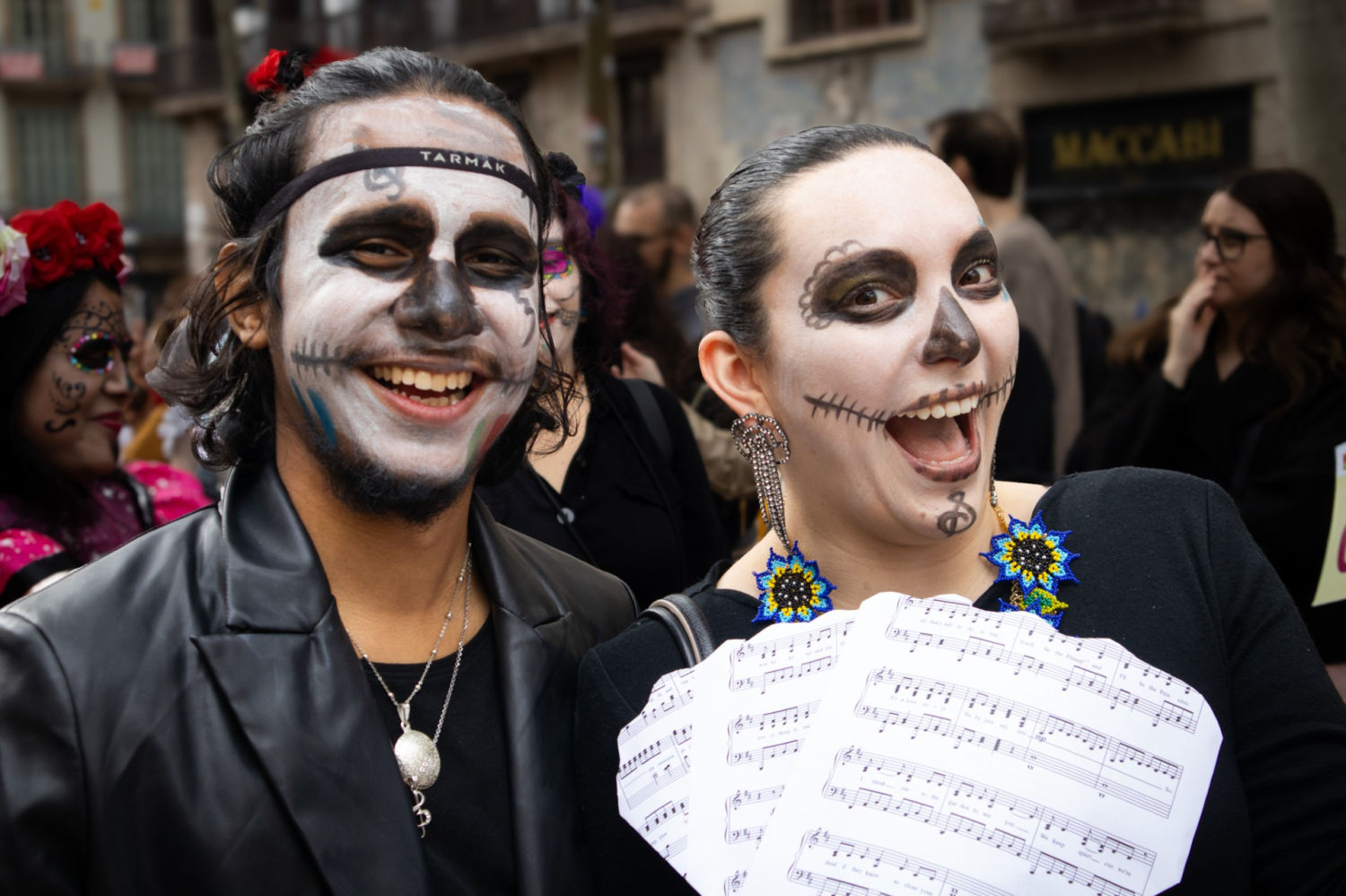 Risas y alegría en el Desfile de Catrinas.