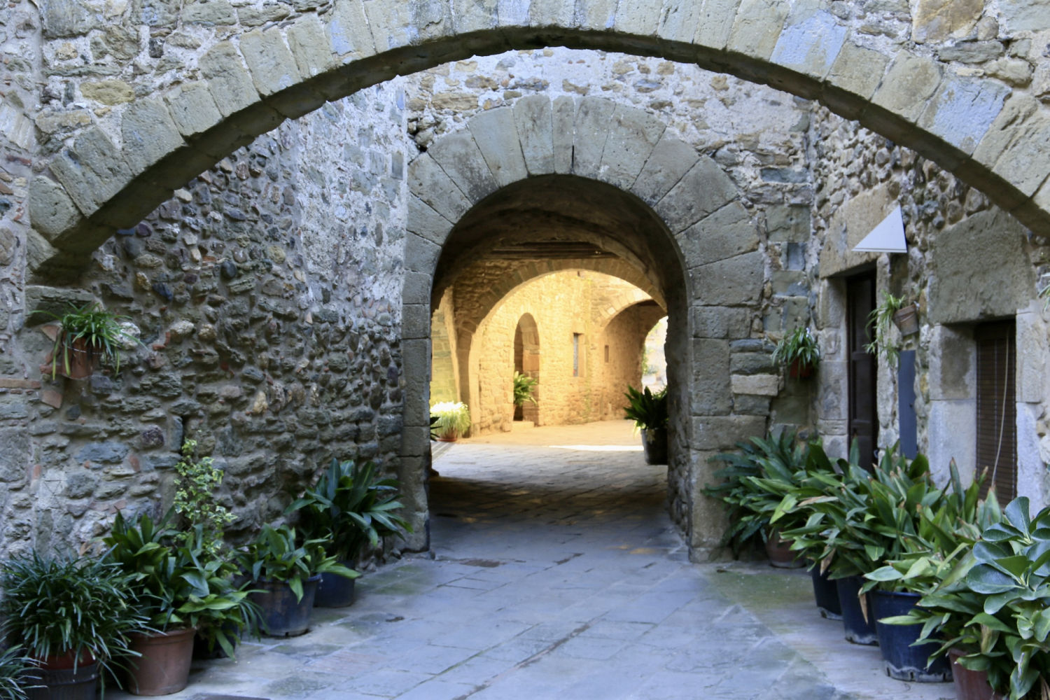 Detalle de la arcada.